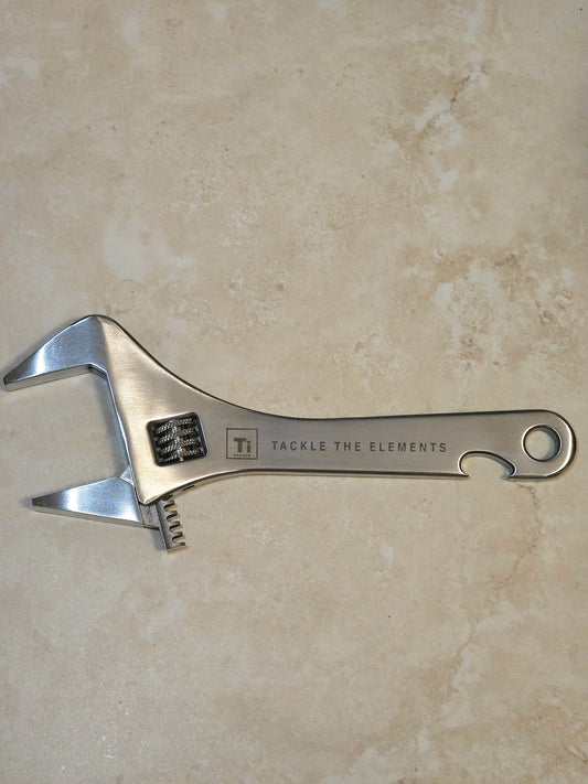 Ti Tackle Titanium Wrench | Rust-Proof Adjustable Tool