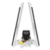 Power-Pole Blade ONE Pump BLS Shallow Water Anchor System - 8' - Dual Blade - White [PP-2-BLS-8-WT]