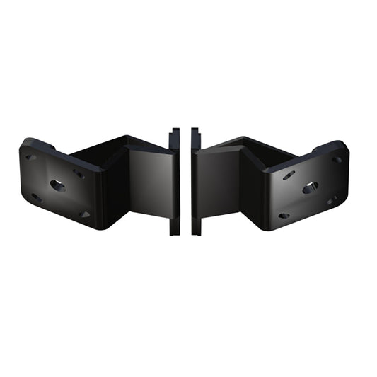Power-Pole Dual Braced Kit S-2-6 - Black [PKBD-S-2-6-BK]