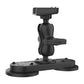 RAM Mount RAM Tough-Mag Double Magnetic Heavy Duty Mount f/Starlink Mini [RAM-202-333-MAG88-B-STA1U]