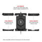 Ram Mount RAM Quick-Grip Pro XL w/Ball  Qi2 15W Wireless Charger [RAM-HOL-PD7B-W2MU]