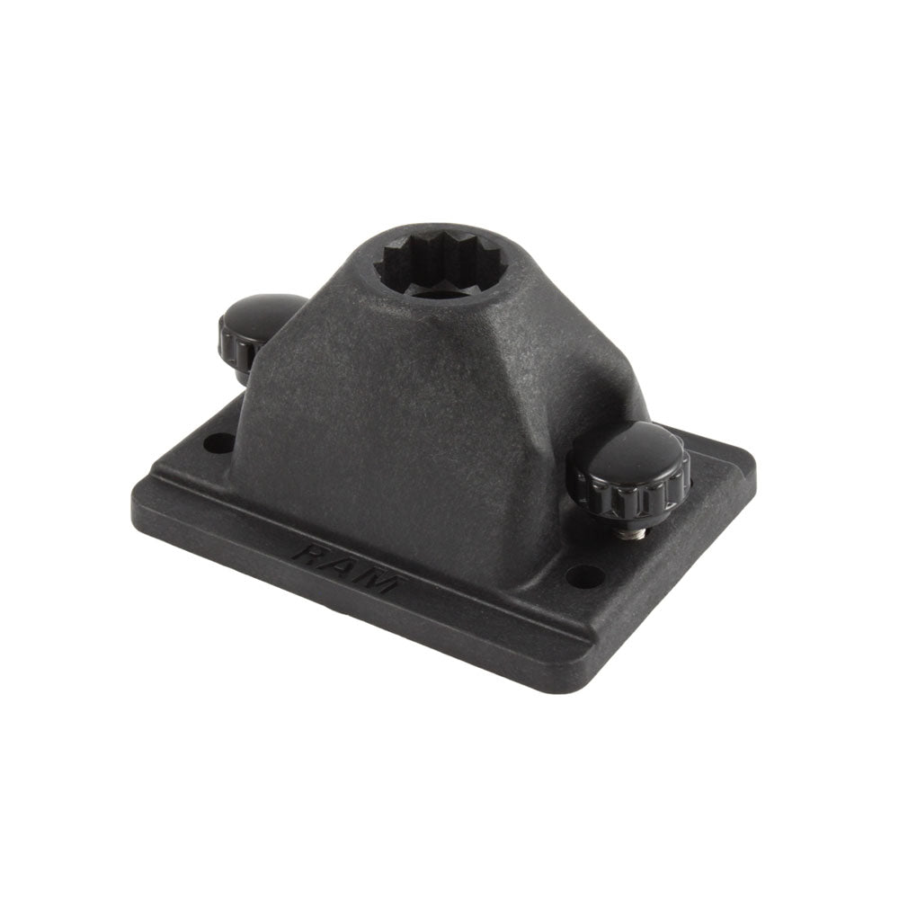 Ram Mount Swivel Base RAM Mount RAM Rod 2000 Deck Track Mount Base Only RAM114DTMU - Sea Swivel