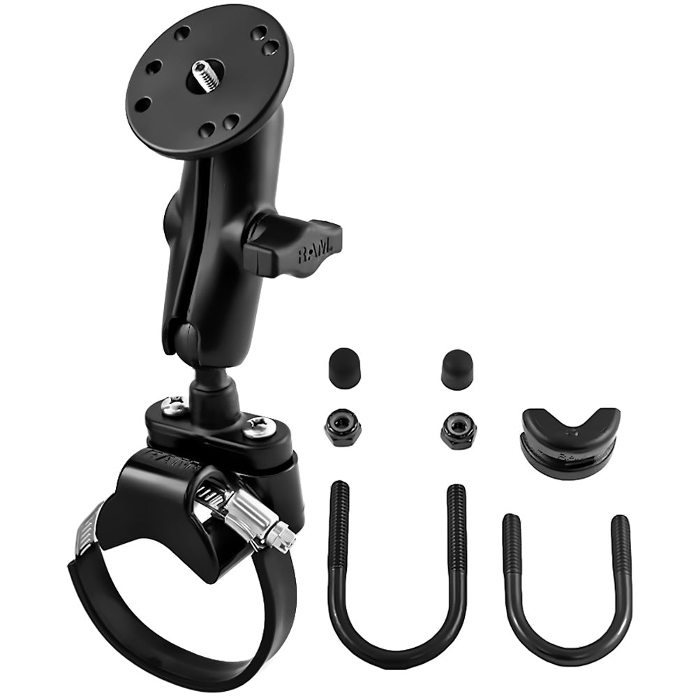 RAM Mount UBolt ATVUTV Strap wDouble Socket Arm and 14 20 Mounting Bolt ...