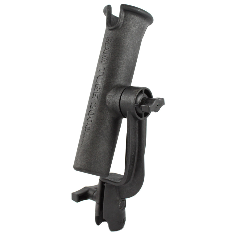RAM Tough-Tube Rod Holder with Round Flush Base (RAP-394-SSFMTU) (sku 54678) main image 0