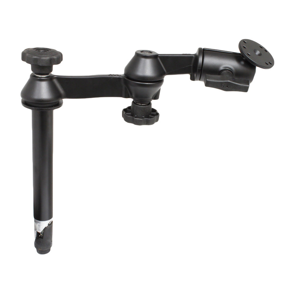 RAM Mount Double Swing Arm w8 Male and No Female TelePole RAMVPSW18 ...