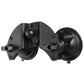RAM Mount Dual Articulating Suction Cup Base w/1" Ball Base [RAM-B-189B-PIV1U]