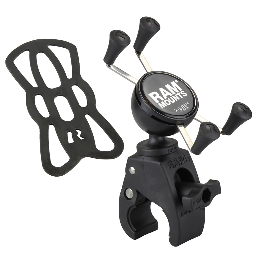 RAM Mount Tough-Claw Mount w/Universal X-Grip Phone Holder - Thumbnail 3