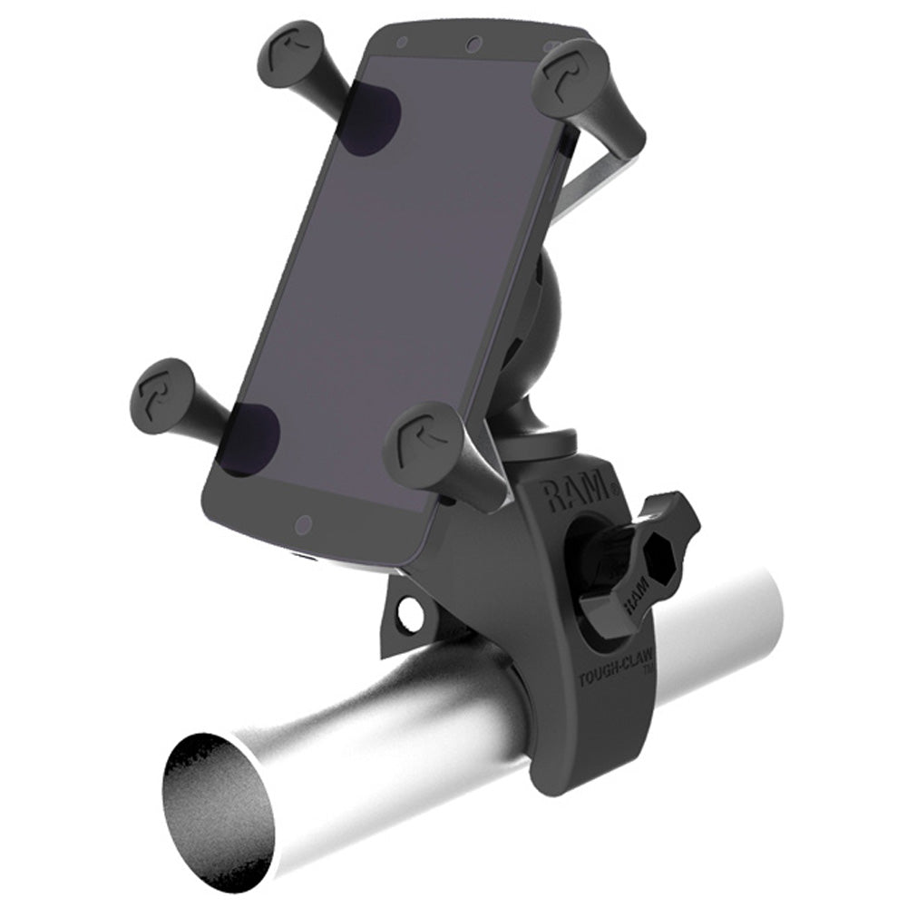 RAM Mount Tough-Claw Mount w/Universal X-Grip Phone Holder - Thumbnail 4