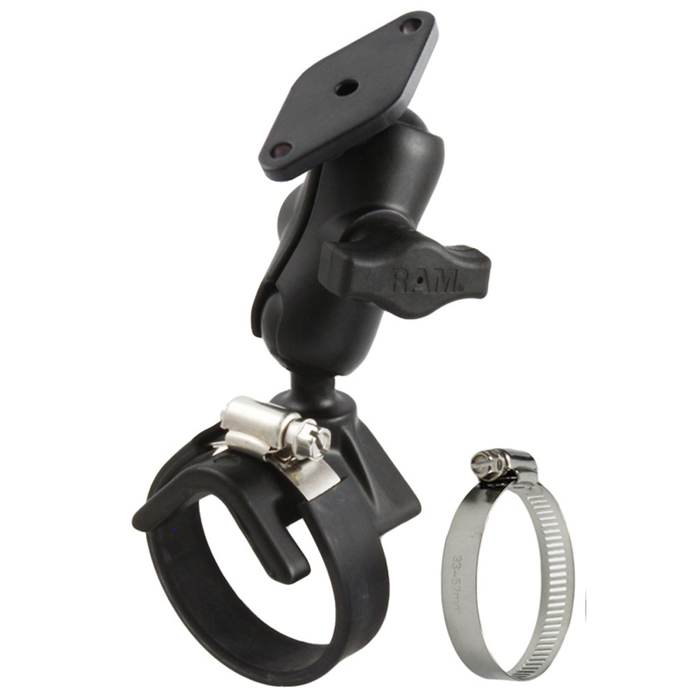 RAM Mount Strap Mount wShort Arm Diamond Base RAMB108A238 - Sea Swivel
