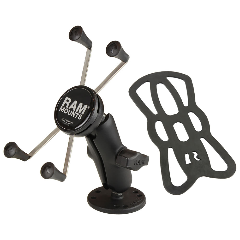 Supporto superficie piana RAM Mounts RAM B 138 UN10 con X GRIP per CELLULARE iPhone Samsung Realme LG